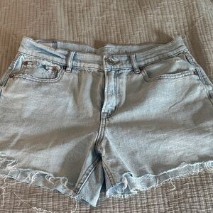 American Eagle Outfitters Light Wash Jean Shorts